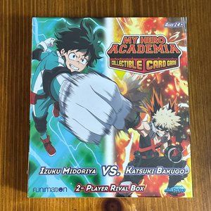 My Hero Academia Collectible Card Game: Isuku VS Bakugo 2 Player Rival Box